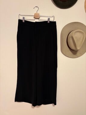Banana Republic Black Wide-Leg Pants